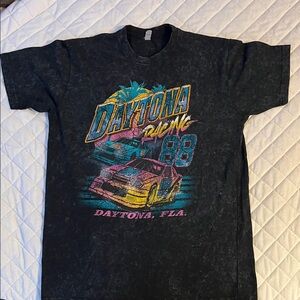 Daytona Racing Graphic T-Shirt - Black